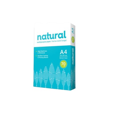 Jual Kertas Natural A4 70gr Malang - ATK